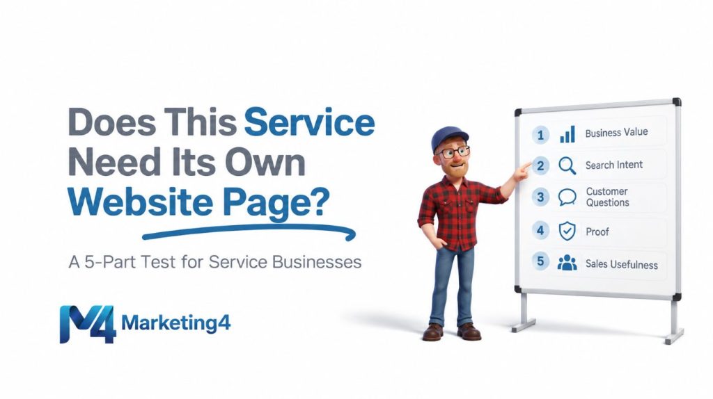Marketing4, digital marketing services in Hamilton, and Marketing for local service businesses.