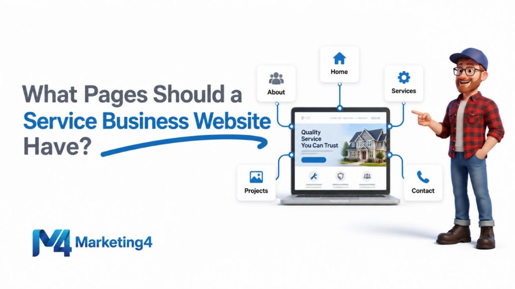 Marketing4, digital marketing services in Hamilton, and Marketing for local service businesses.